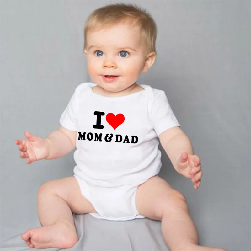 yym I Love Mom&Dad Newborn Boys Girls Bodysuit Infant White Cotton Toddler Baby Short Sleeve Jumpsuit Clothes Baby Clothes
yym I Love Mom&Dad Newborn Boys Girls Bodysuit Infant White Cotton Toddler Baby Short Sleeve Jumpsuit Clothes Baby Clothes