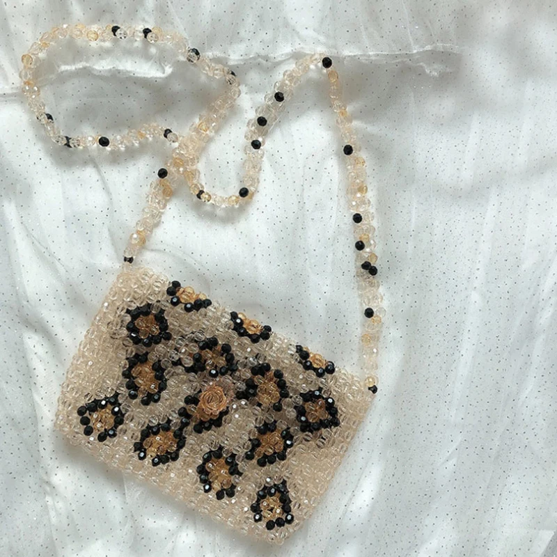 Сумка-кроссбоди женская, из акрила, с леопардовым принтом, в крапинку, прозрачная, вечерняя, Z040, 2021 
Сумка-кроссбоди женская, из акрила, с леопардовым принтом, в крапинку, прозрачная, вечерняя, Z040, 2021