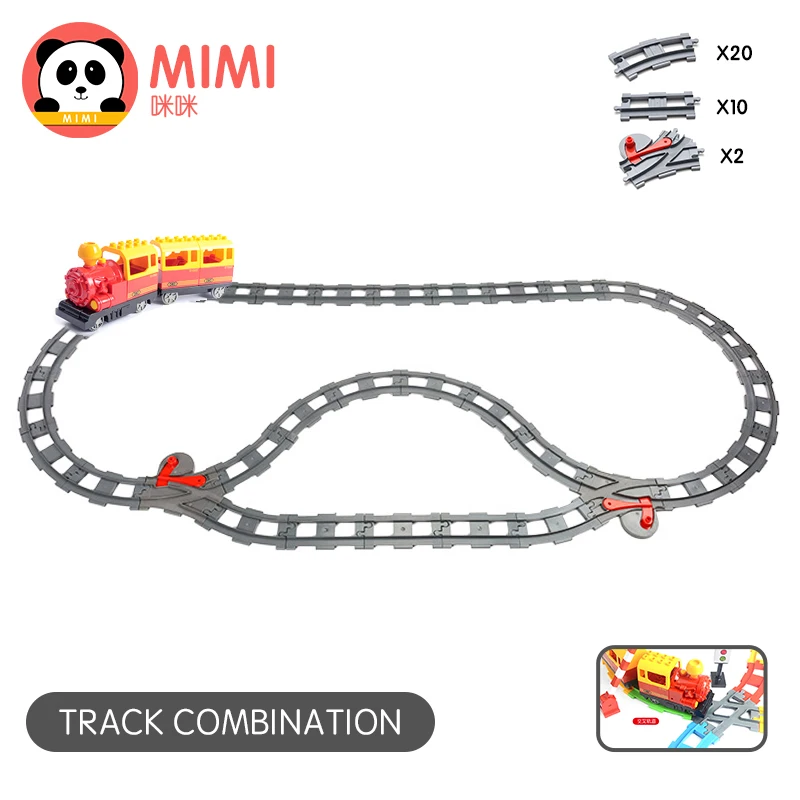 Track Blocks Toys Big Building Blocks Train Set Accessories DIY Toy Brick Education Baby Toys Children Baby Gif
Track Blocks Toys Big Building Blocks Train Set Accessories DIY Toy Brick Education Baby Toys Children Baby Gif