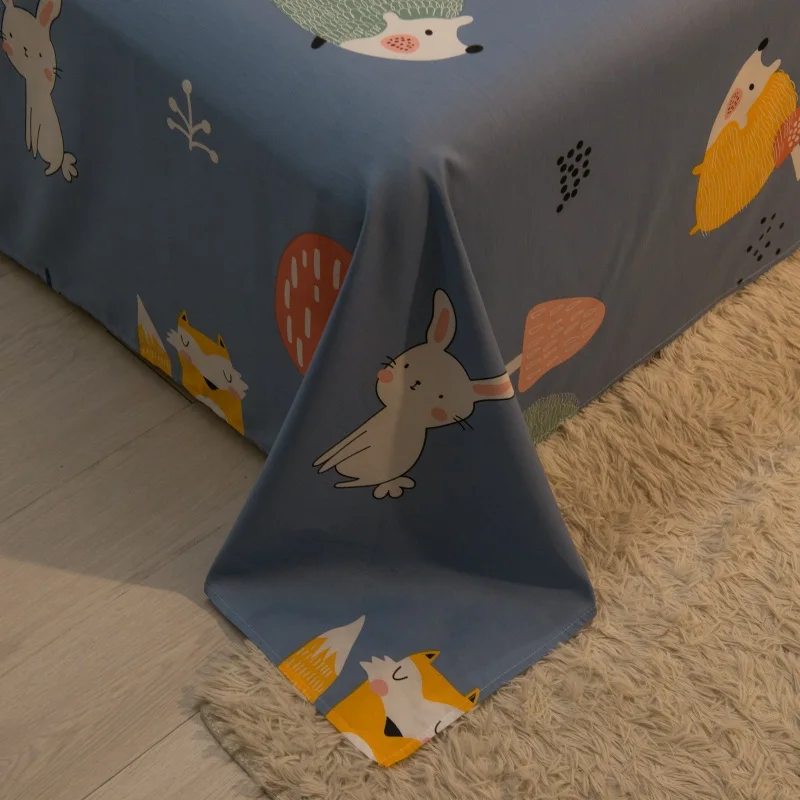Cartoon Style 100%cotton Twin Full Queen King Size Bedding Rabbit Tree Bed Set Soft Bed Sheet Set Pillowcases Kids Flat Sheet 
Cartoon Style 100%cotton Twin Full Queen King Size Bedding Rabbit Tree Bed Set Soft Bed Sheet Set Pillowcases Kids Flat Sheet