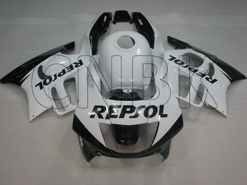 Для Honda Cbr600 1998 Обтекатели CBR600F3 1995 черный белый цвет Abs обтекатель CBR 600 F3 - набор для