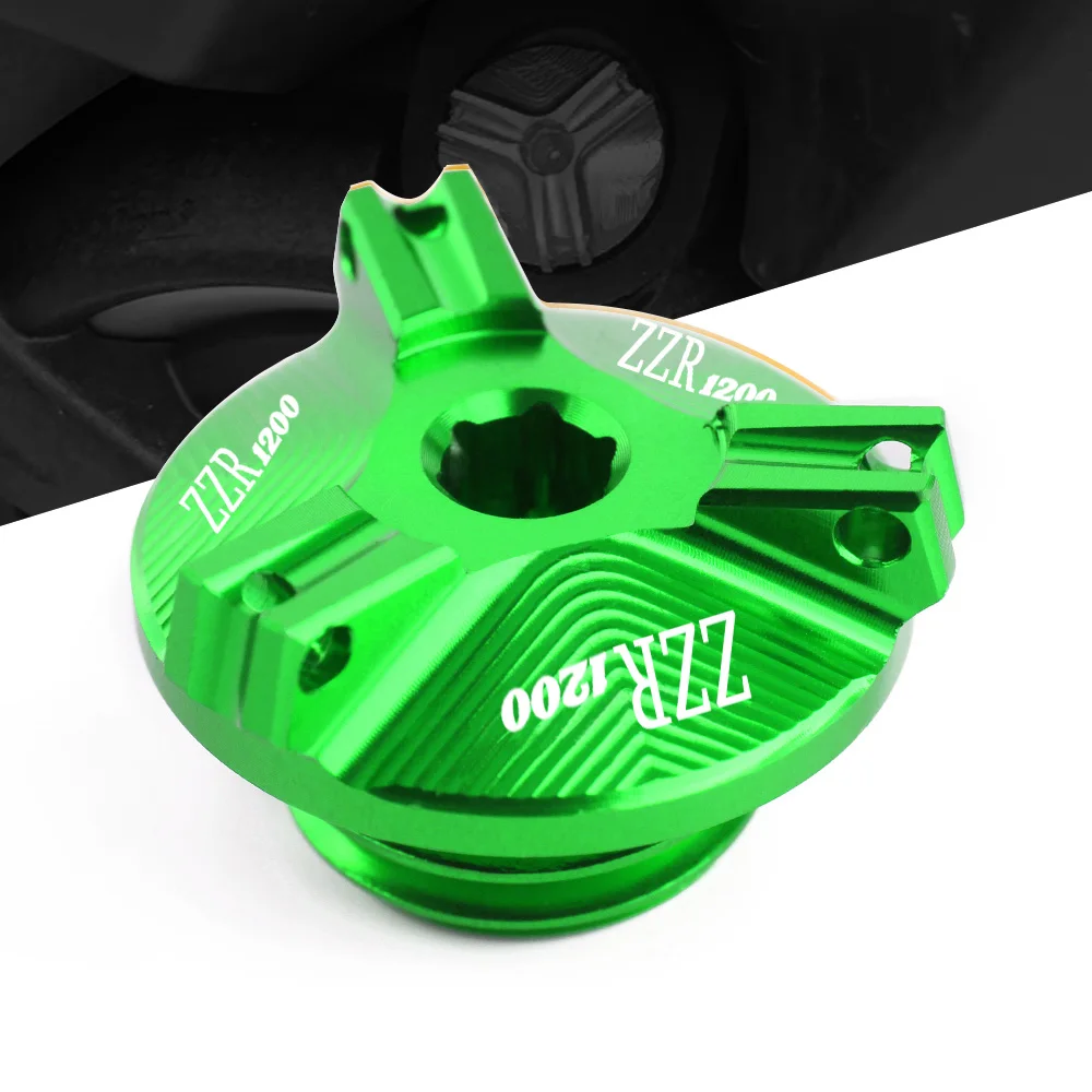 For KAWASAKI ZZR 1200 ZZR1200 2002-2005 Motorcycle CNC Aluminum Oil Filler Cap Cover
For KAWASAKI ZZR 1200 ZZR1200 2002-2005 Motorcycle CNC Aluminum Oil Filler Cap Cover