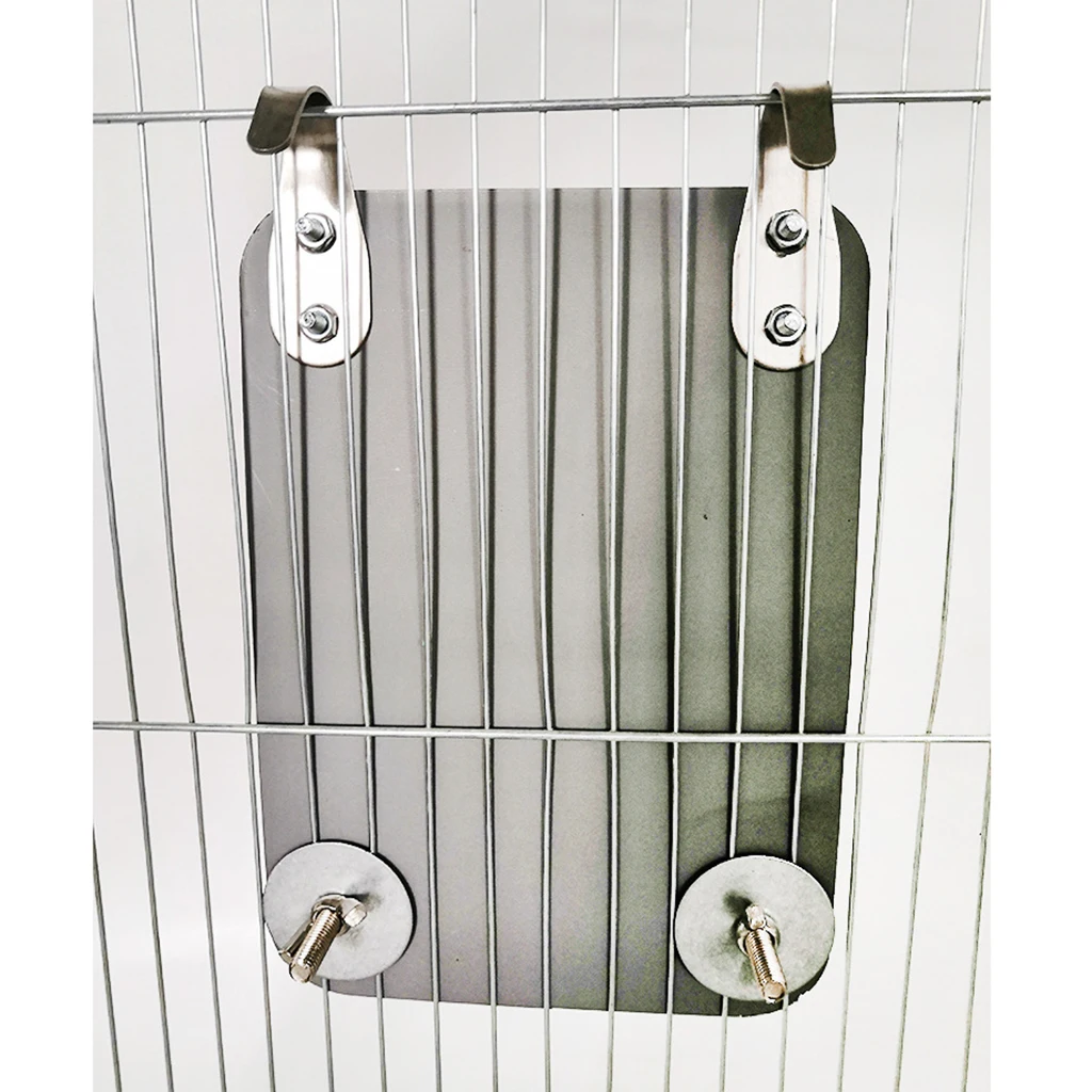 Bird Mirror with Perch Parrot Stand Toy Parakeet Cockatiel Lovebirds 5"x6.9"
Bird Mirror with Perch Parrot Stand Toy Parakeet Cockatiel Lovebirds 5"x6.9"