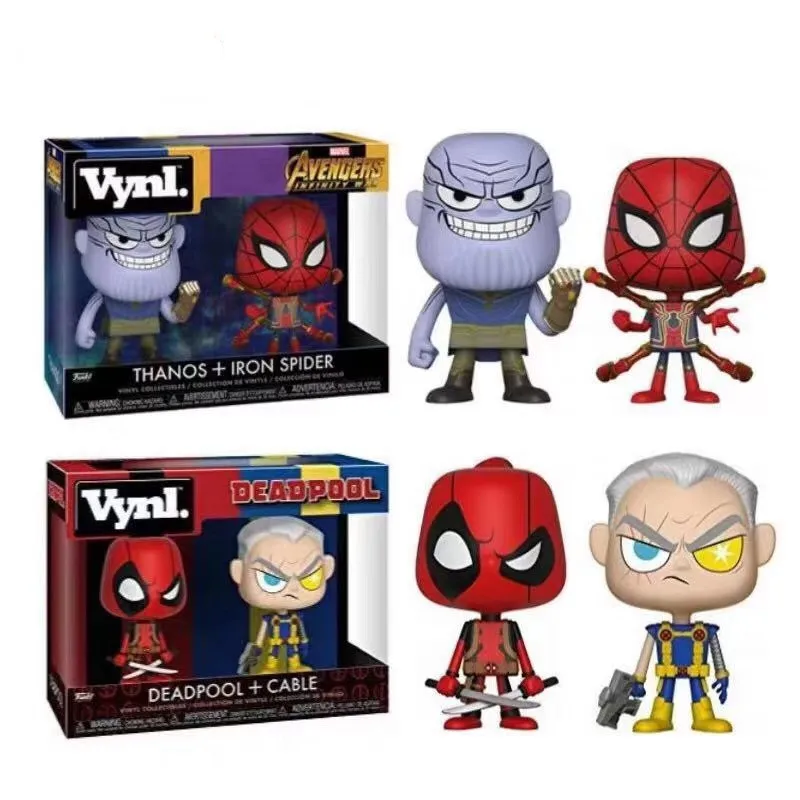 Marvel The Avengers Thanos Spider-Man Car Moving Head Doll Ornaments Desktop Toy Action Figure Model
Marvel The Avengers Thanos Spider-Man Car Moving Head Doll Ornaments Desktop Toy Action Figure Model