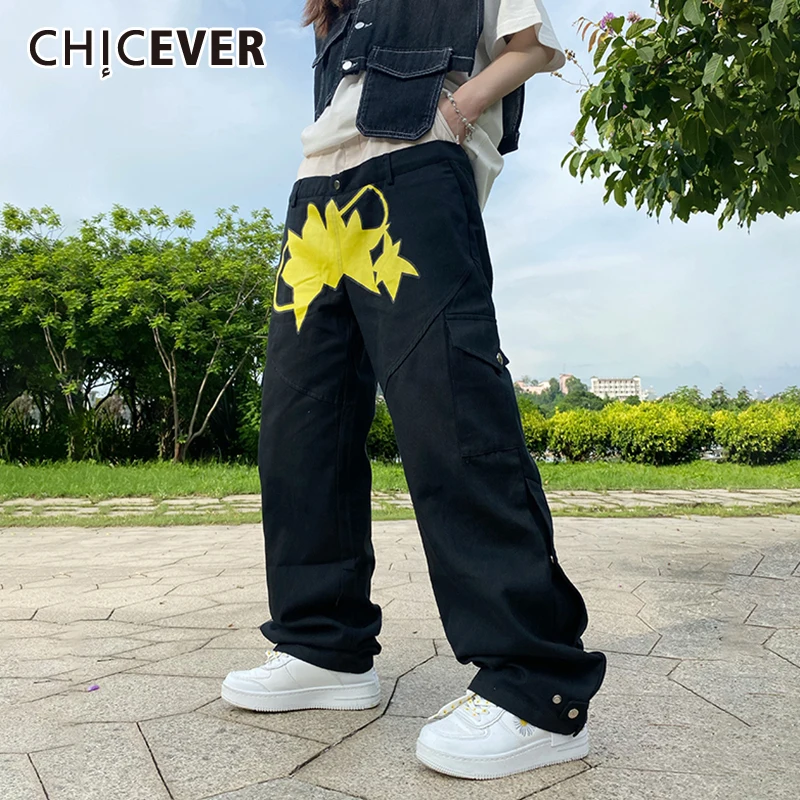 CHICEVER Casual Colorblock Denim Pant For Women High Waist Full Length Patchwork Women's Jeans Female Spring 2021 Clothing New
CHICEVER Casual Colorblock Denim Pant For Women High Waist Full Length Patchwork Women's Jeans Female Spring 2021 Clothing New