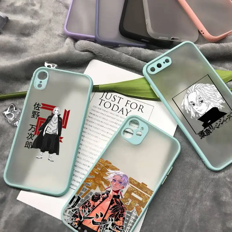 Tokyo Revengers Phone Case matte transparent For iphone 7 8 11 12 plus mini x xs xr pro max cover 
Tokyo Revengers Phone Case matte transparent For iphone 7 8 11 12 plus mini x xs xr pro max cover