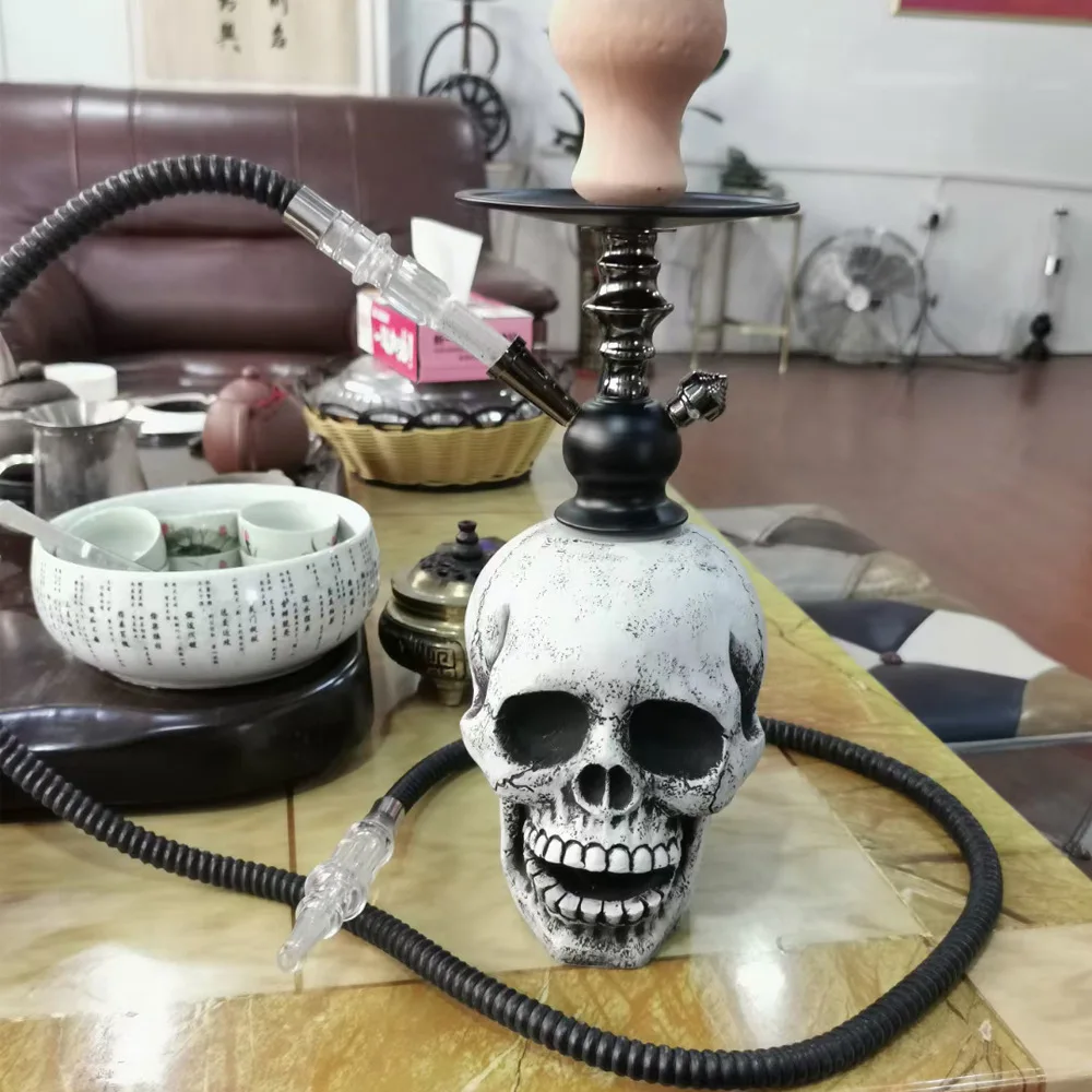 Arabian Skull Shisha Hookah Set With LED Lights Hookah Bowl Chicha Single Hose Smoking Pipe For Large Bar KTV Narguile Complete
Arabian Skull Shisha Hookah Set With LED Lights Hookah Bowl Chicha Single Hose Smoking Pipe For Large Bar KTV Narguile Complete