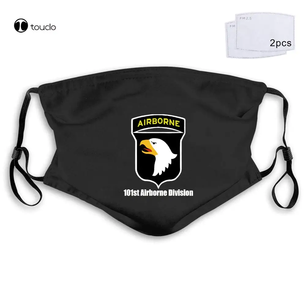 US ARMY 101 Airborne Division Infantry "Screaming Eagles" Military Veteran Face Mask Filter Pocket Cloth Reusable Washable
US ARMY 101 Airborne Division Infantry "Screaming Eagles" Military Veteran Face Mask Filter Pocket Cloth Reusable Washable