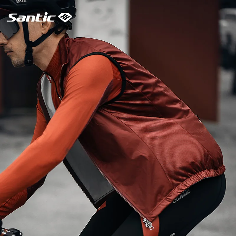 Santic Top Quality Lightweight Windproof Cycling Gilet Men Or Women Bike Windbreak Vest Mtb Wind
Santic Top Quality Lightweight Windproof Cycling Gilet Men Or Women Bike Windbreak Vest Mtb Wind