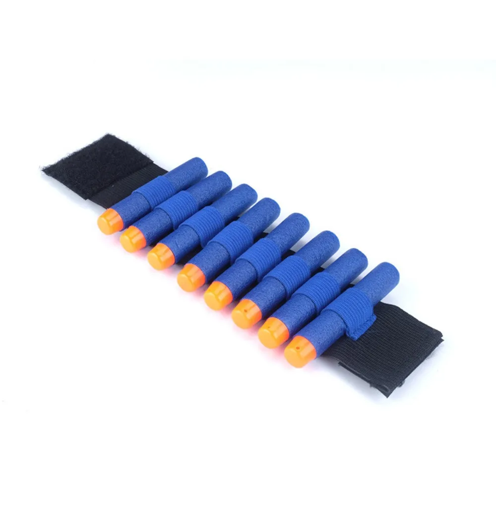 Vest Quick Reload Clips Foam Wristband Bracelet For N-strike Elite Series Decoration The Best Present Kids Children Toy 2021 New
Vest Quick Reload Clips Foam Wristband Bracelet For N-strike Elite Series Decoration The Best Present Kids Children Toy 2021 New