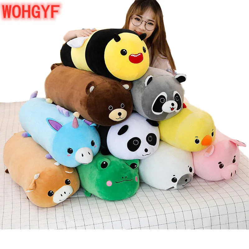 Милая плюшевая игрушка, мягкая длинная подушка в виде милых животных, мультяшный Единорог, панда, морской лев, милый подарок для детей, для м...
Милая плюшевая игрушка, мягкая длинная подушка в виде милых животных, мультяшный Единорог, панда, морской лев, милый подарок для детей, для м...
