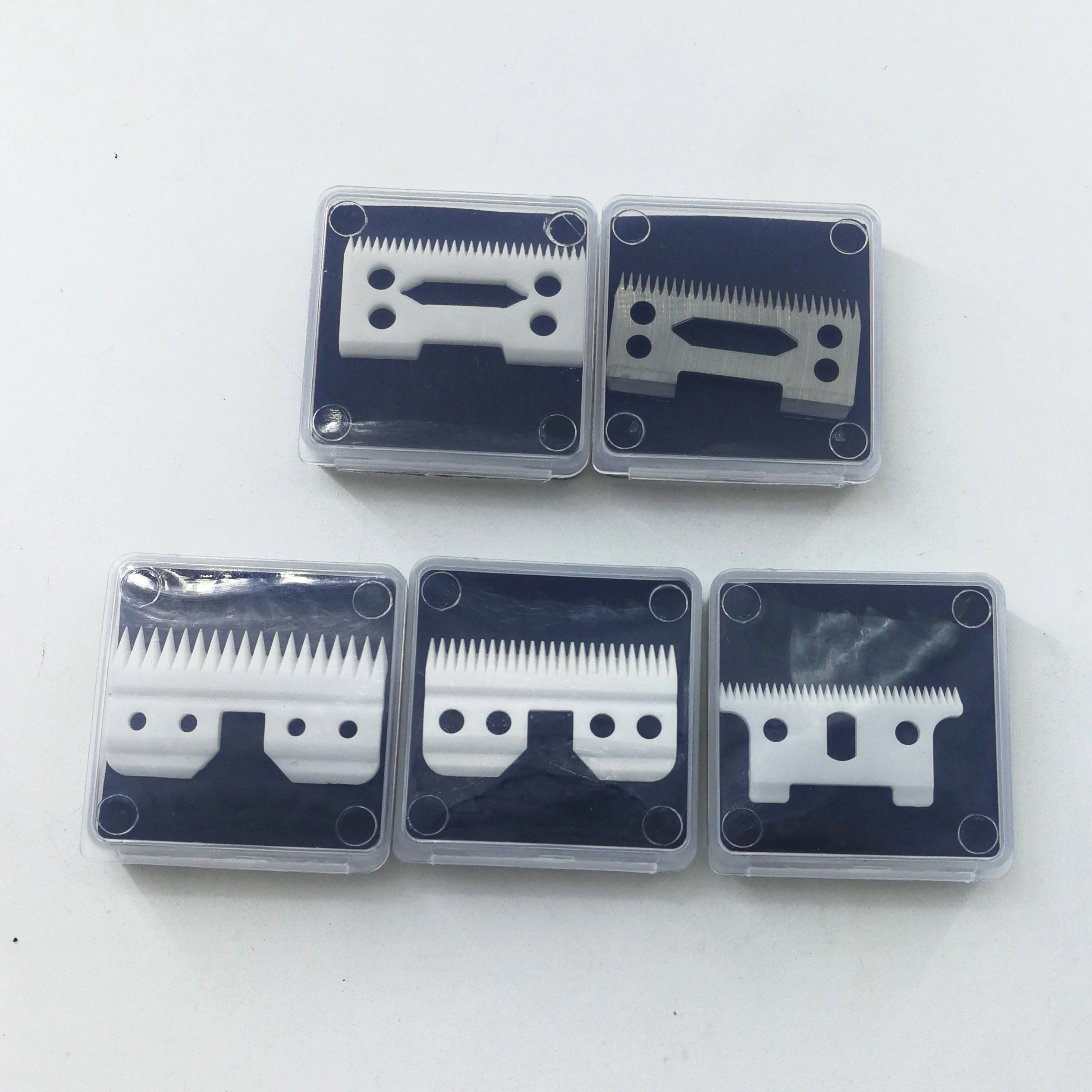 100pcs ceramic blade mixed 8148 GTO, GO, SL Detailer Ceramic Blade T-Wide Cutter andis D7 D8 SlimLine Pro Li clipper
100pcs ceramic blade mixed 8148 GTO, GO, SL Detailer Ceramic Blade T-Wide Cutter andis D7 D8 SlimLine Pro Li clipper