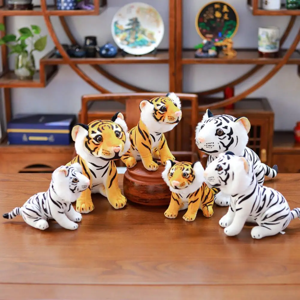 PP Cotton Practical Kids Birthday Present Plush Tiger Washable Tiger Plush Toy Vivid Appearance for Dorm
PP Cotton Practical Kids Birthday Present Plush Tiger Washable Tiger Plush Toy Vivid Appearance for Dorm