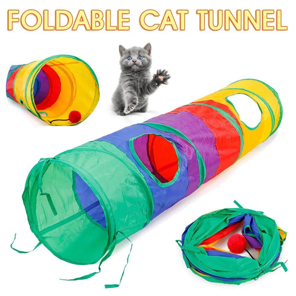 Collapsible Cat Tunnel Pet Tube Practical Play Toy Tunnel Indoor Outdoor Kitty Puppy Toys For Puzzle Exercising Hiding Training
Collapsible Cat Tunnel Pet Tube Practical Play Toy Tunnel Indoor Outdoor Kitty Puppy Toys For Puzzle Exercising Hiding Training