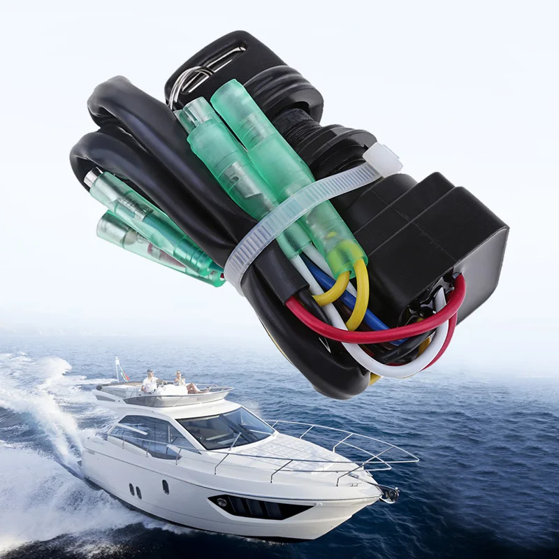 Universal Boat Ignition Key Switch Assembly For Yamaha 40HP 60HP Outboard Motor Replace 703-82510-42-00/703-82510-43-00 Marine
Universal Boat Ignition Key Switch Assembly For Yamaha 40HP 60HP Outboard Motor Replace 703-82510-42-00/703-82510-43-00 Marine