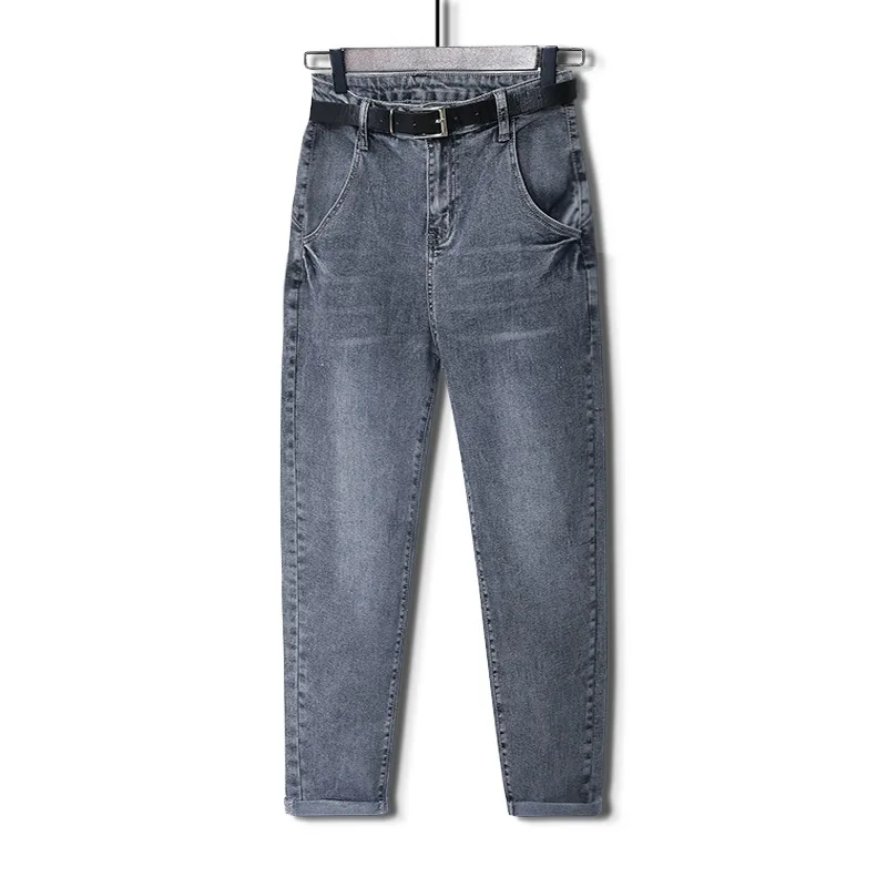 Oversized women's hign waist jeans spring vintage harem pants loose female denim trousers plus size grey blue 5XL 6XL 7XL 8XL
Oversized women's hign waist jeans spring vintage harem pants loose female denim trousers plus size grey blue 5XL 6XL 7XL 8XL