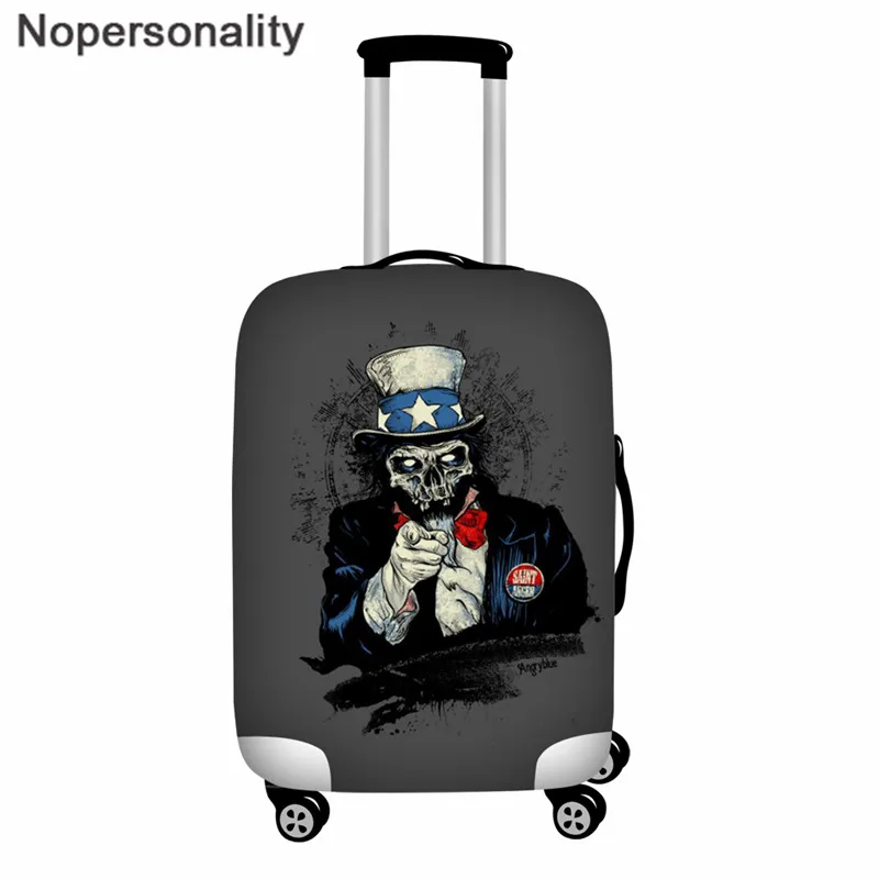 Утолщенный Чехол для багажа Nopersonality защитный чехол чемодана в стиле панк с