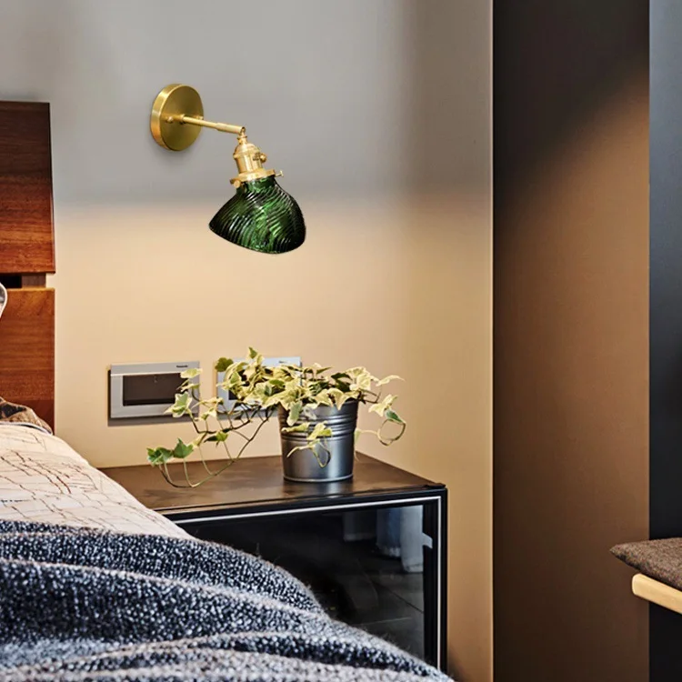 LED Wall Lamp Brass Glass E27 Edison Lamp Bedroom Bedside Vintage Lights Aisle Staircase Decor On Wall In Bedroom For Home
LED Wall Lamp Brass Glass E27 Edison Lamp Bedroom Bedside Vintage Lights Aisle Staircase Decor On Wall In Bedroom For Home