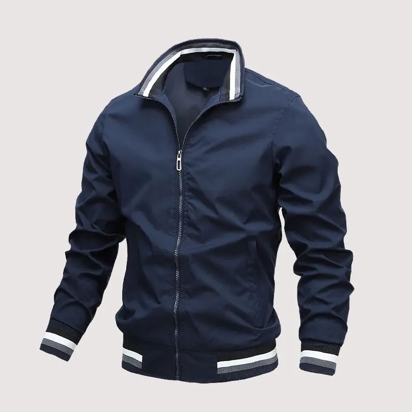 2022 Spring And Autumn Men's Coat Fashion Zipper Solid Color Bomber Jacket Fitness Training Jogging Sports Running Jacket Man
2022 Spring And Autumn Men's Coat Fashion Zipper Solid Color Bomber Jacket Fitness Training Jogging Sports Running Jacket Man