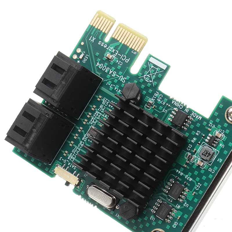 For Windows XP/Vista/7/8/10 1pc PCI-E Card PCI Express to SATA 3.0 Expansion Cards 4 Port Expansions Adapter Boards Pohiks
For Windows XP/Vista/7/8/10 1pc PCI-E Card PCI Express to SATA 3.0 Expansion Cards 4 Port Expansions Adapter Boards Pohiks