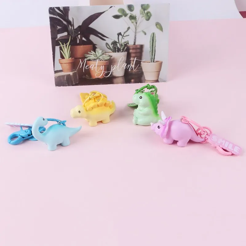 New fashion Stereo Cute Dinosaur keychain key ring Creative Cartoon PU Mobile Phone bag Car Pendant Gifts keychain 
New fashion Stereo Cute Dinosaur keychain key ring Creative Cartoon PU Mobile Phone bag Car Pendant Gifts keychain