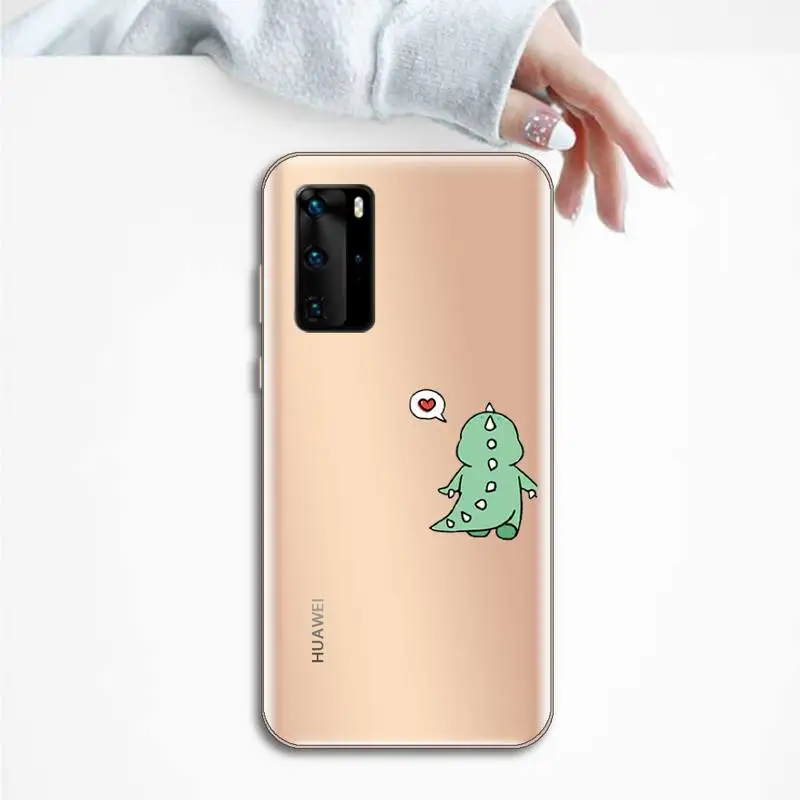 Animal Cute Dinosaur Phone Case Transparent for huawei honor P 40 30 20 lite Pro 10 i 8 9 x p smart 2019
Animal Cute Dinosaur Phone Case Transparent for huawei honor P 40 30 20 lite Pro 10 i 8 9 x p smart 2019