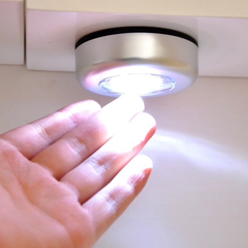 3 Led Energy Saving Lamp Touch Round Cabinet Lights Self-Adhesive Wireless Wardrobe Bedroom Light Battery Powered Led Light
3 Led Energy Saving Lamp Touch Round Cabinet Lights Self-Adhesive Wireless Wardrobe Bedroom Light Battery Powered Led Light