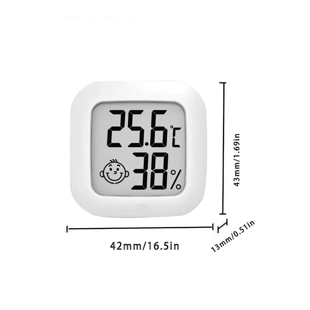 Portable Digital Indoor Mini Thermometer Hygrometer Outdoor LCD Electronic Monitor Easy Read Accurate Measurement Instrument
Portable Digital Indoor Mini Thermometer Hygrometer Outdoor LCD Electronic Monitor Easy Read Accurate Measurement Instrument
