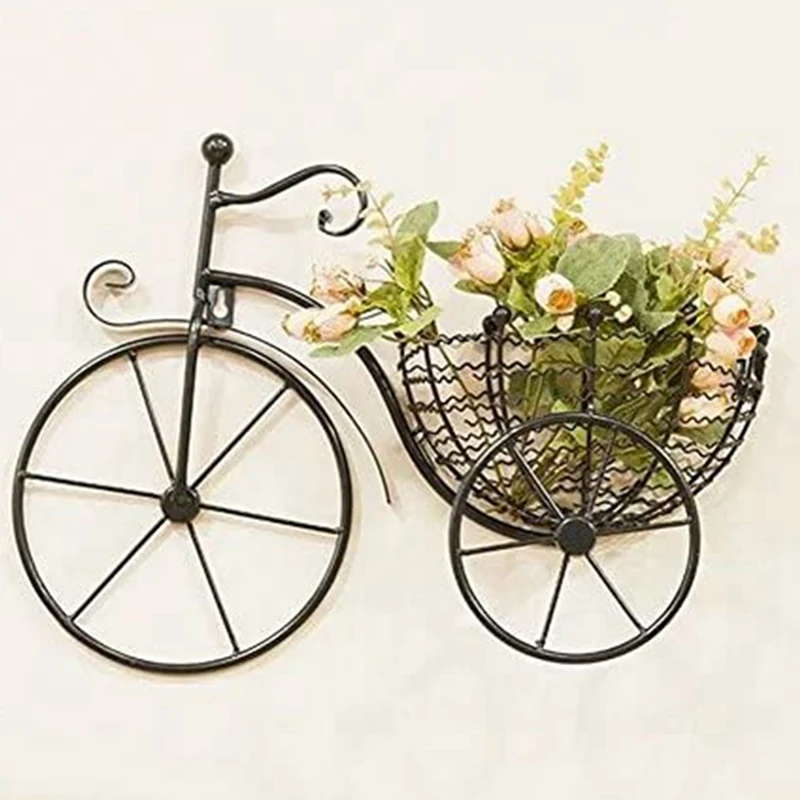 New 2x Metal Planter Bicycle Wall Hanging Flower Basket Suspension Flower Arrangement Container Home Decor Black & White
New 2x Metal Planter Bicycle Wall Hanging Flower Basket Suspension Flower Arrangement Container Home Decor Black & White