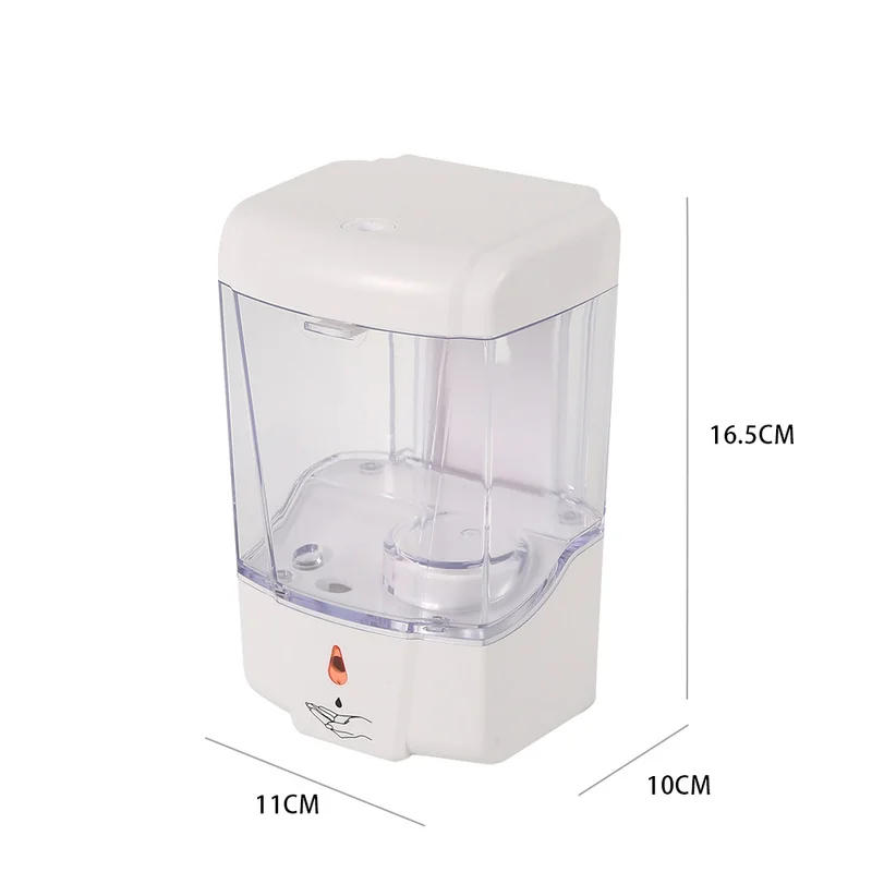 700ml Automatic Liquid Soap Dispenser Touchless Sensor Hand Sanitizer Detergent Dispenser Wall Mounted for Bathroom Kitchen
700ml Automatic Liquid Soap Dispenser Touchless Sensor Hand Sanitizer Detergent Dispenser Wall Mounted for Bathroom Kitchen
