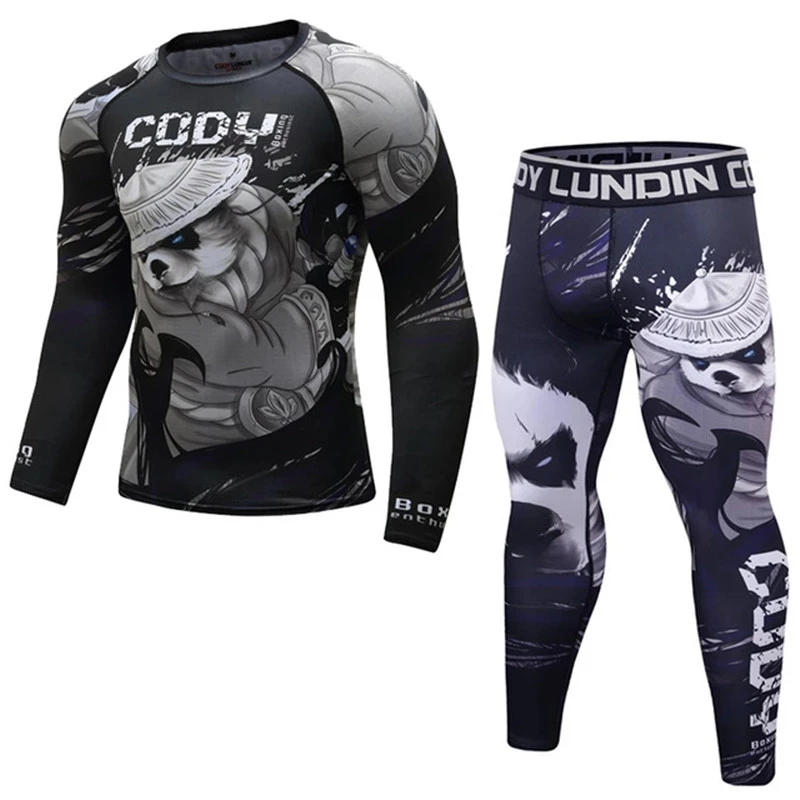 

Brand New BJJ MMA Work Out Compression Rashguard T Shirt Men VS PK Exercise 3D Fitness Tights Bodybuild Cross fit Rash Guard Men