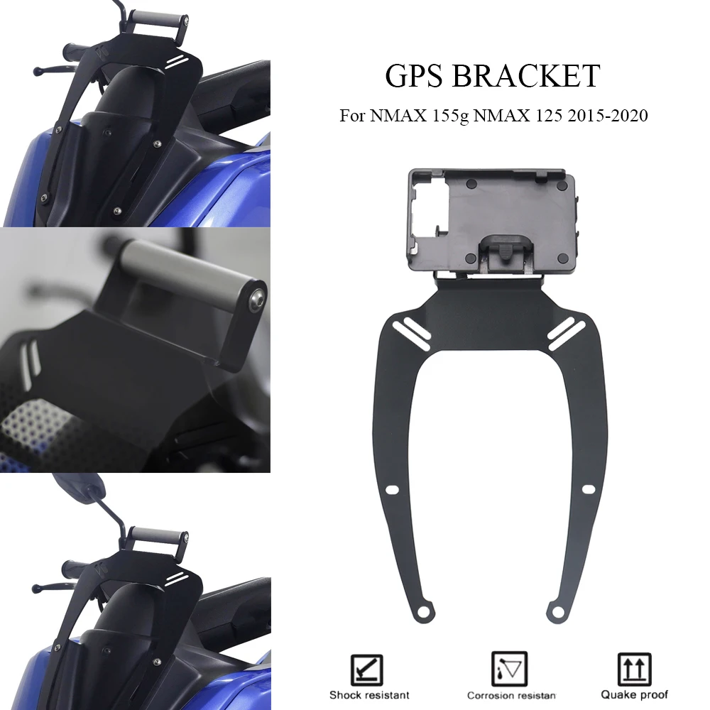 Держатель-подставка для GPS-навигатора, для мотоцикла Yamaha NMAX 155 125 
Держатель-подставка для GPS-навигатора, для мотоцикла Yamaha NMAX 155 125