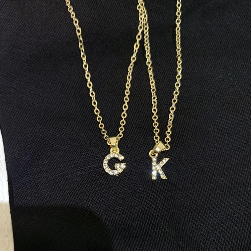 Luxury Copper Zircon Letter Alphabet Pendant Chain Necklace Punk Hip-Hop Style Fashion Woman Man Initial Name Jewelry
Luxury Copper Zircon Letter Alphabet Pendant Chain Necklace Punk Hip-Hop Style Fashion Woman Man Initial Name Jewelry