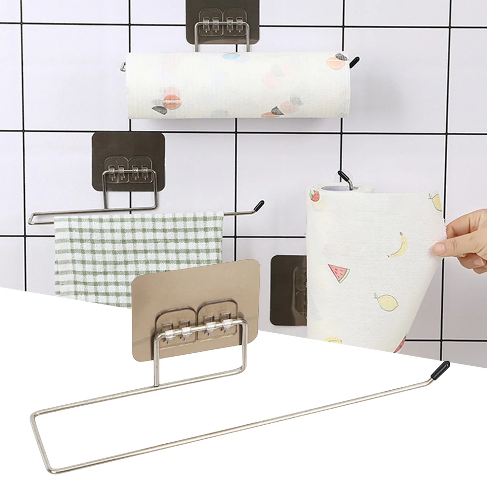 Kitchen Towel Rack Holder Hanging Bathroom Toilet Paper Towel Holder Rack Kitchen Roll Self-Adhesive Toilet Paper Stand Towel
Kitchen Towel Rack Holder Hanging Bathroom Toilet Paper Towel Holder Rack Kitchen Roll Self-Adhesive Toilet Paper Stand Towel