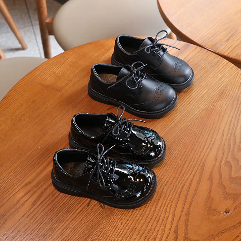 Children Leather Shoes Girls British Style School Shoes Boys Spring Autumn Black Soft Performance Shoes
Children Leather Shoes Girls British Style School Shoes Boys Spring Autumn Black Soft Performance Shoes