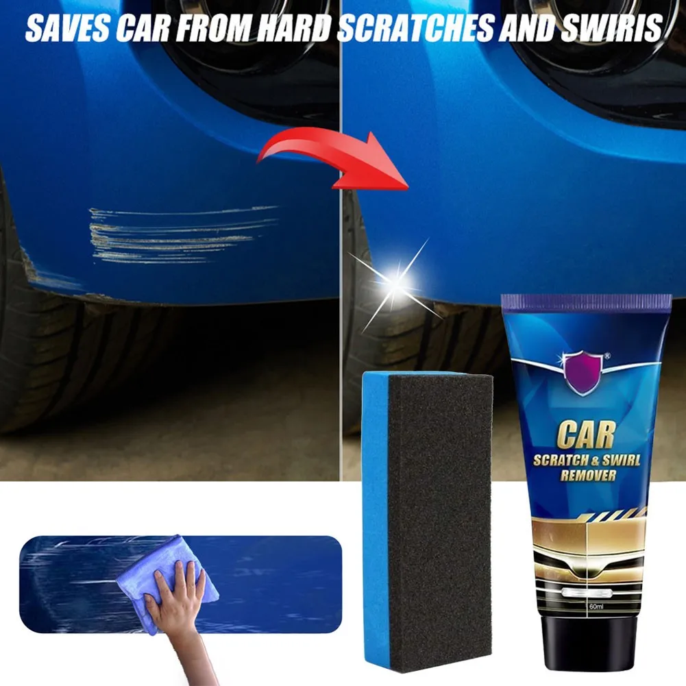 Car Scratch Repair Polishing Wax Body Compound Repair Polish Paint Care +Sponge Car Maintenance Accessories Car Scratch Remover
Car Scratch Repair Polishing Wax Body Compound Repair Polish Paint Care +Sponge Car Maintenance Accessories Car Scratch Remover