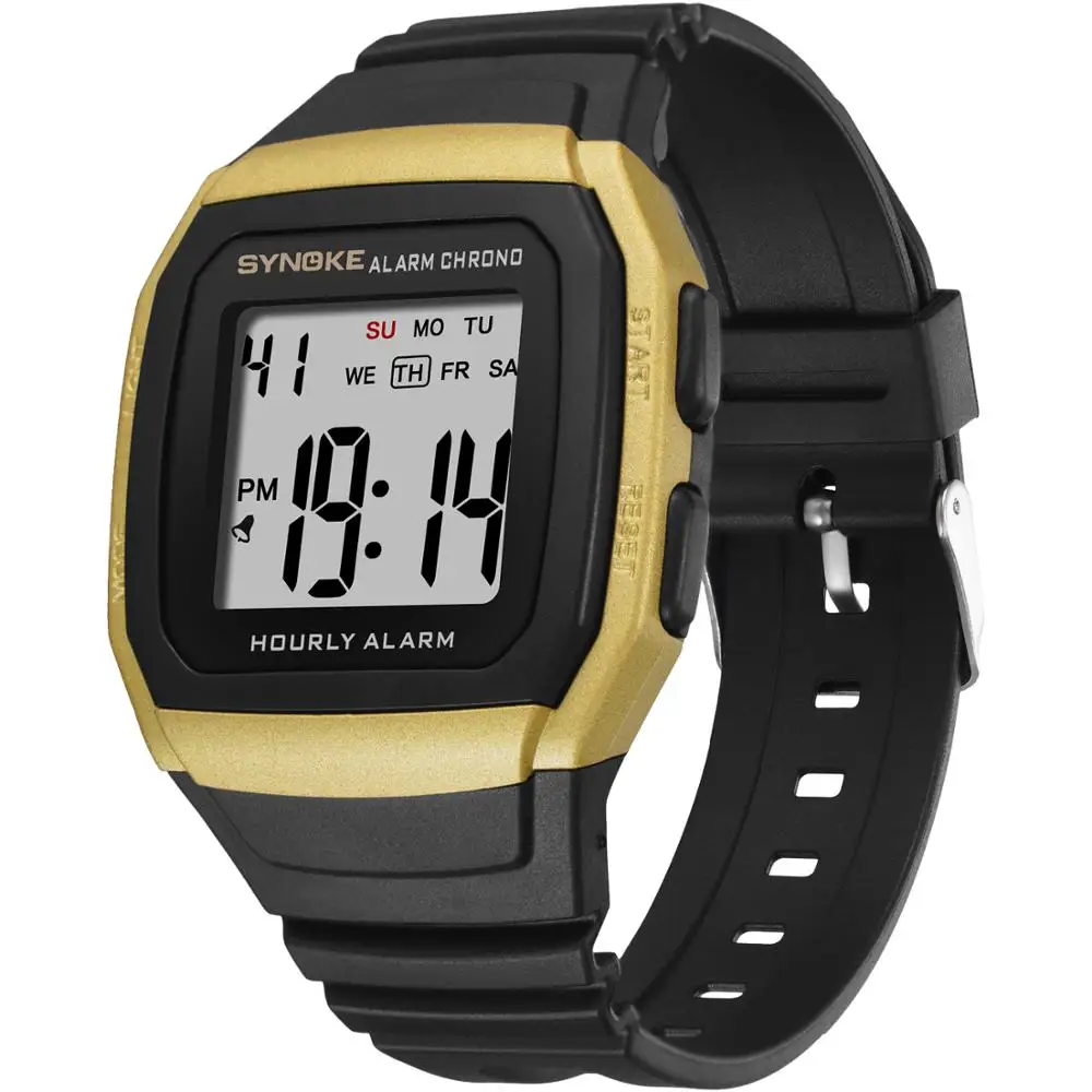 SYNOKE Watch For Men Multifunctiona Sports Casual Led Digital Watch Soft Rubber Band Wrist Watches Men Clock Relogio Masculino
SYNOKE Watch For Men Multifunctiona Sports Casual Led Digital Watch Soft Rubber Band Wrist Watches Men Clock Relogio Masculino