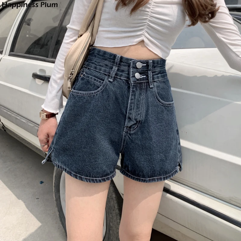 Vintage Split Wide Leg Pants Denim Shorts Women Summer 2021 New Pants High Waist Loose Thin Wild Blue Jeans Shorts Double Button
Vintage Split Wide Leg Pants Denim Shorts Women Summer 2021 New Pants High Waist Loose Thin Wild Blue Jeans Shorts Double Button