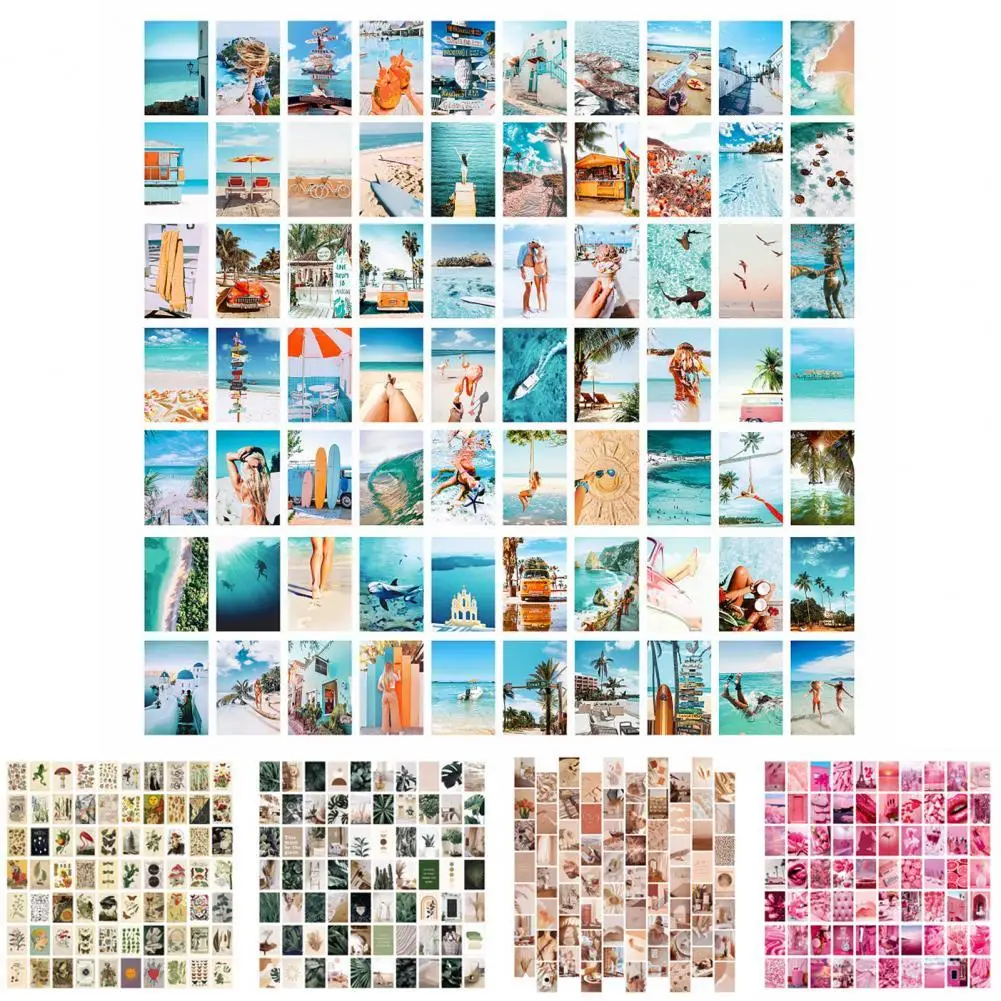 70Pcs/Set Wall Posters Sea Scenery Design Double Printed Paper Adhesive Background Decals Room Decor Wall Posters
70Pcs/Set Wall Posters Sea Scenery Design Double Printed Paper Adhesive Background Decals Room Decor Wall Posters