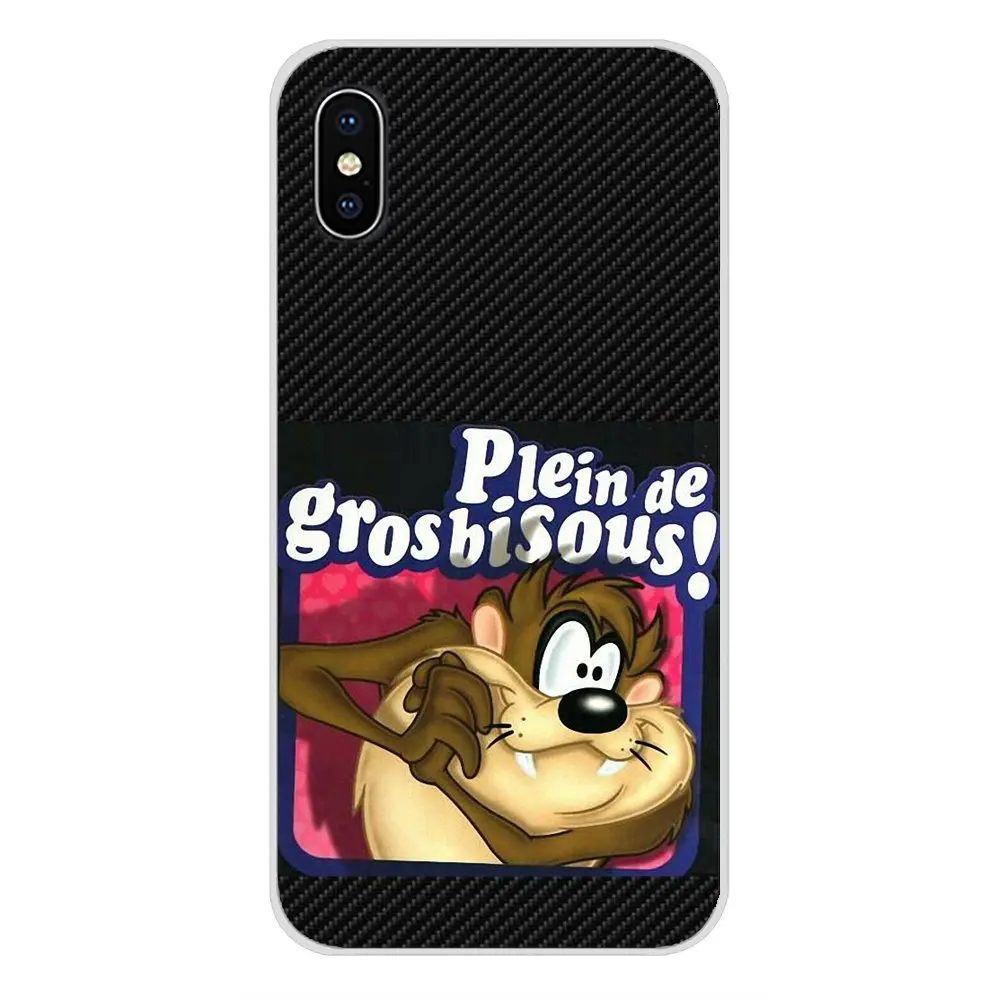 Looney ttes Tasmanian Devil Taz мягкий прозрачный чехол сумка для Xiaomi Redmi 4A S2 Note 3 3S 4 4X5 Plus 6 7 6A Pro