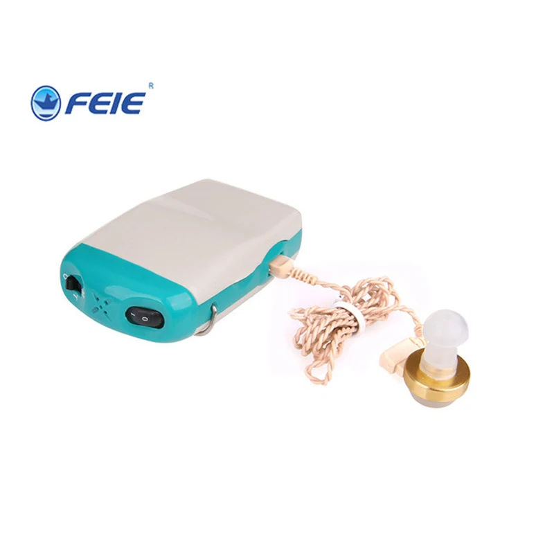Hearing Aids Sound Amplifier Ear Listening Device BTE Aid Volume Adjustable Pocket for Severe Loss S-18 | Красота и здоровье