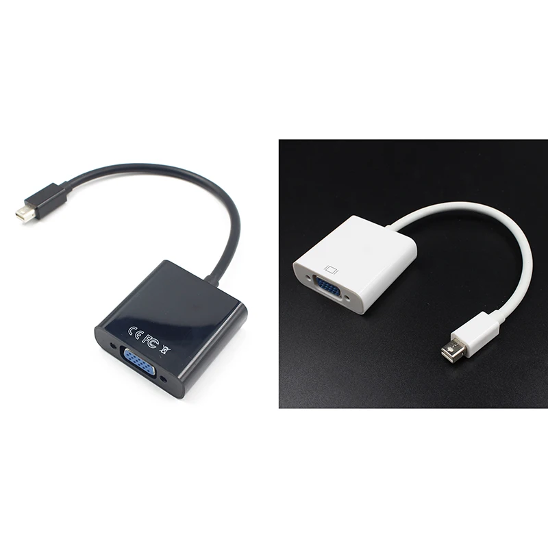 For Air Pro iMac Mac Mini Thunderbolt Mini DisplayPort Display Port Mini DP To VGA Cable Adapter 1080P
For Air Pro iMac Mac Mini Thunderbolt Mini DisplayPort Display Port Mini DP To VGA Cable Adapter 1080P