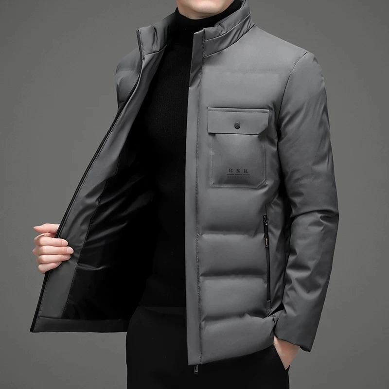 Winter Warm Men Jacket Coat Casual Autumn Men's Short Thick Down Jacket White Duck Down Parka Male Fashion Coat
Winter Warm Men Jacket Coat Casual Autumn Men's Short Thick Down Jacket White Duck Down Parka Male Fashion Coat