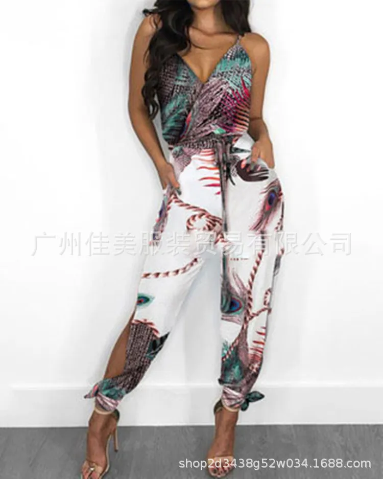 2021 new feather print sleeveless jumpsuit jumpsuits for women 2020 plus size jumpsuits stacked jumpsuit
2021 new feather print sleeveless jumpsuit jumpsuits for women 2020 plus size jumpsuits stacked jumpsuit