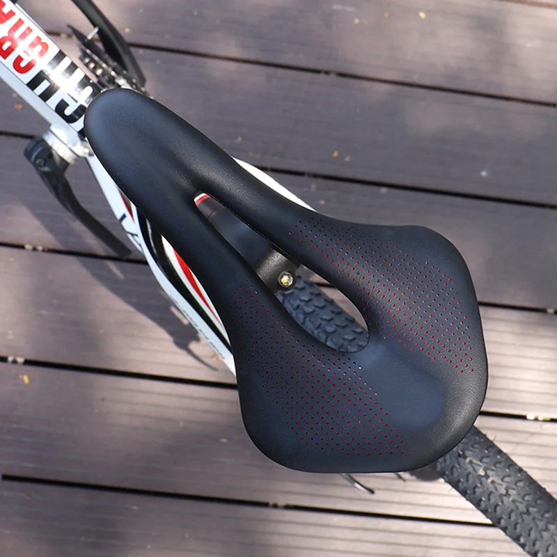 Bicycle Cushion Short Nose Leather Cushion Hollow Cushion Road Bike Ultra Light Cushion Mountain Bike Bicycle Accessories
Bicycle Cushion Short Nose Leather Cushion Hollow Cushion Road Bike Ultra Light Cushion Mountain Bike Bicycle Accessories
