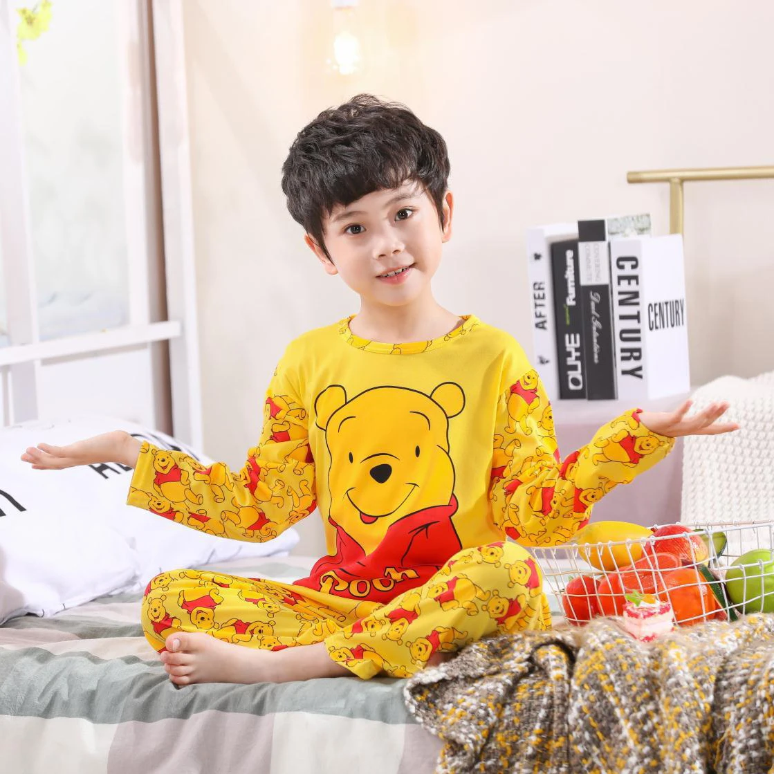 New Pyjama Sets Children 2 Pieces Sleepwear Cartoon Baby Girl Sleep Clothes Children's Spring Autumn Long Sleeve Home Clothing
New Pyjama Sets Children 2 Pieces Sleepwear Cartoon Baby Girl Sleep Clothes Children's Spring Autumn Long Sleeve Home Clothing