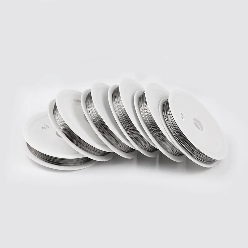 0.3-1.0MM/Roll Fishing line Stainless Steel Multifilament Wire For Jewelry Beading braid line Making DIY Bracelet Accessories
0.3-1.0MM/Roll Fishing line Stainless Steel Multifilament Wire For Jewelry Beading braid line Making DIY Bracelet Accessories
