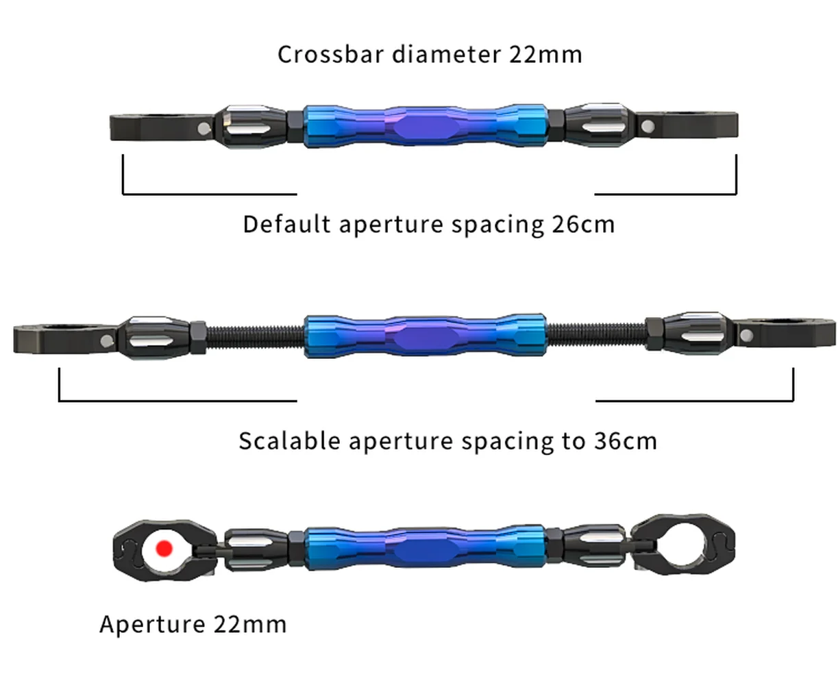 Motorcycle Handlebar Reinforcement Balance Bar for EXC SX XC CR CRF XR KLX KX RM RMZ DRZ DR YZ PW XT XTZ WR TT TTR TXC TX TE TC
Motorcycle Handlebar Reinforcement Balance Bar for EXC SX XC CR CRF XR KLX KX RM RMZ DRZ DR YZ PW XT XTZ WR TT TTR TXC TX TE TC