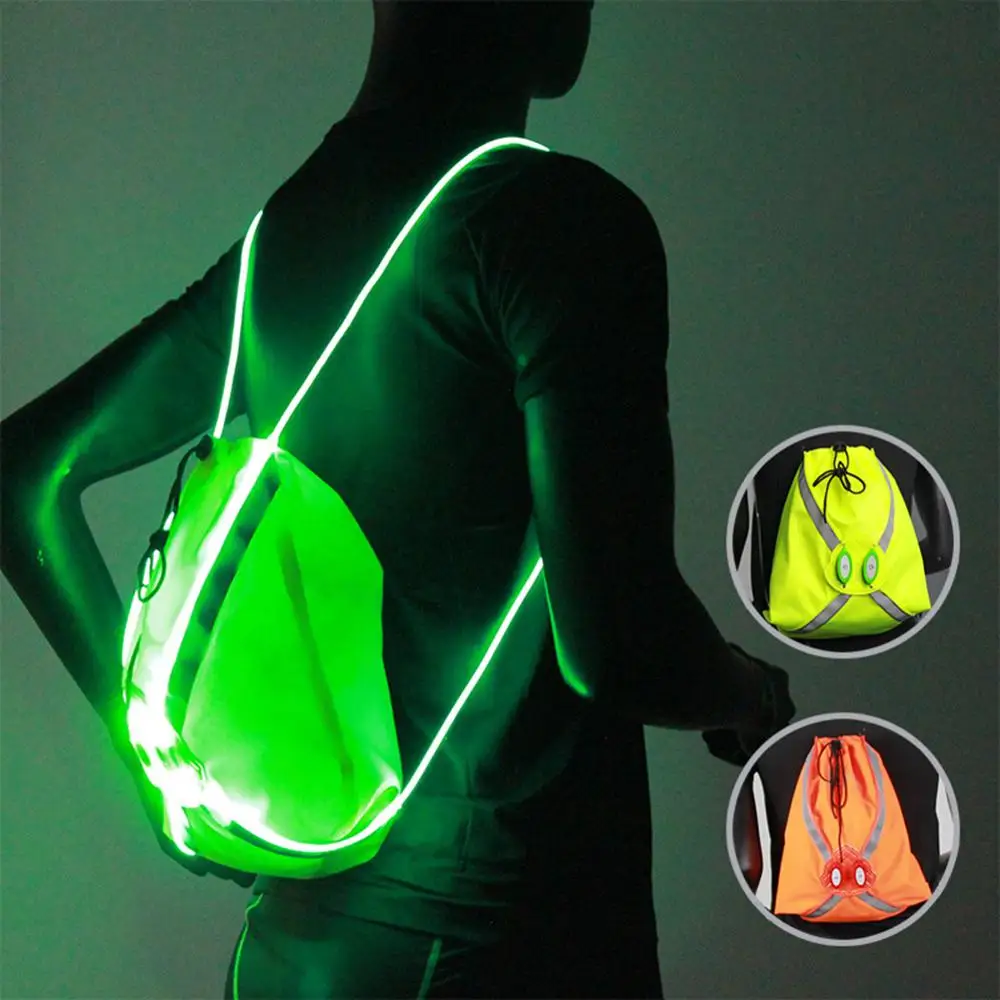 Led Fiber Optic Beam Pocket Sports Riding Night Running Luminous Reflective Backpack Mountaineering Bag Outdoor Equipment
Led Fiber Optic Beam Pocket Sports Riding Night Running Luminous Reflective Backpack Mountaineering Bag Outdoor Equipment