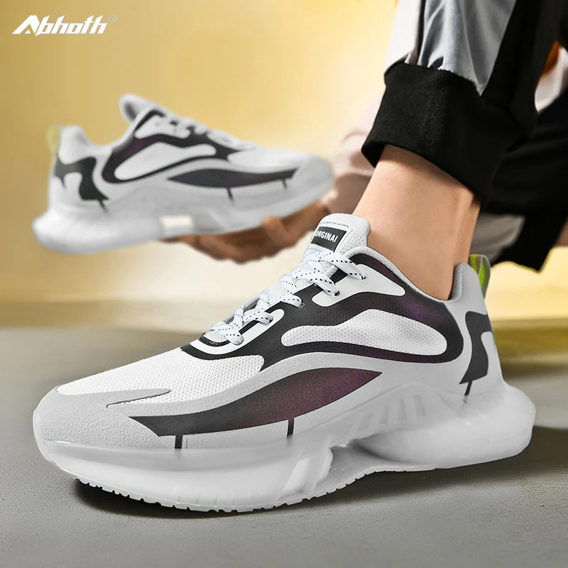 Abhoth Running Shoes Fashion Sneakers Shoes for Men Breathable Flat Lace-up Hard-Wearing Men Shoes Anti-slip 46 Zapato De Hombre 
Abhoth Running Shoes Fashion Sneakers Shoes for Men Breathable Flat Lace-up Hard-Wearing Men Shoes Anti-slip 46 Zapato De Hombre